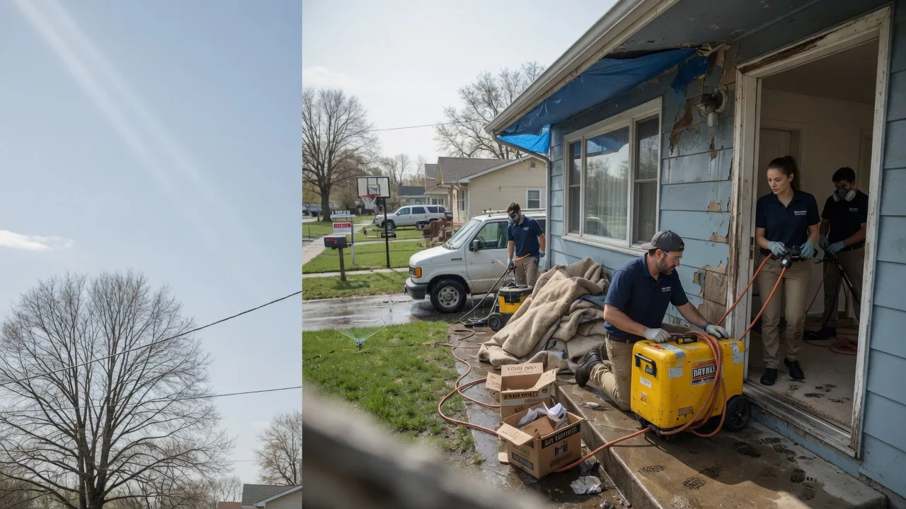 Basement Flood Cleanup in Prinsburg, MN near me